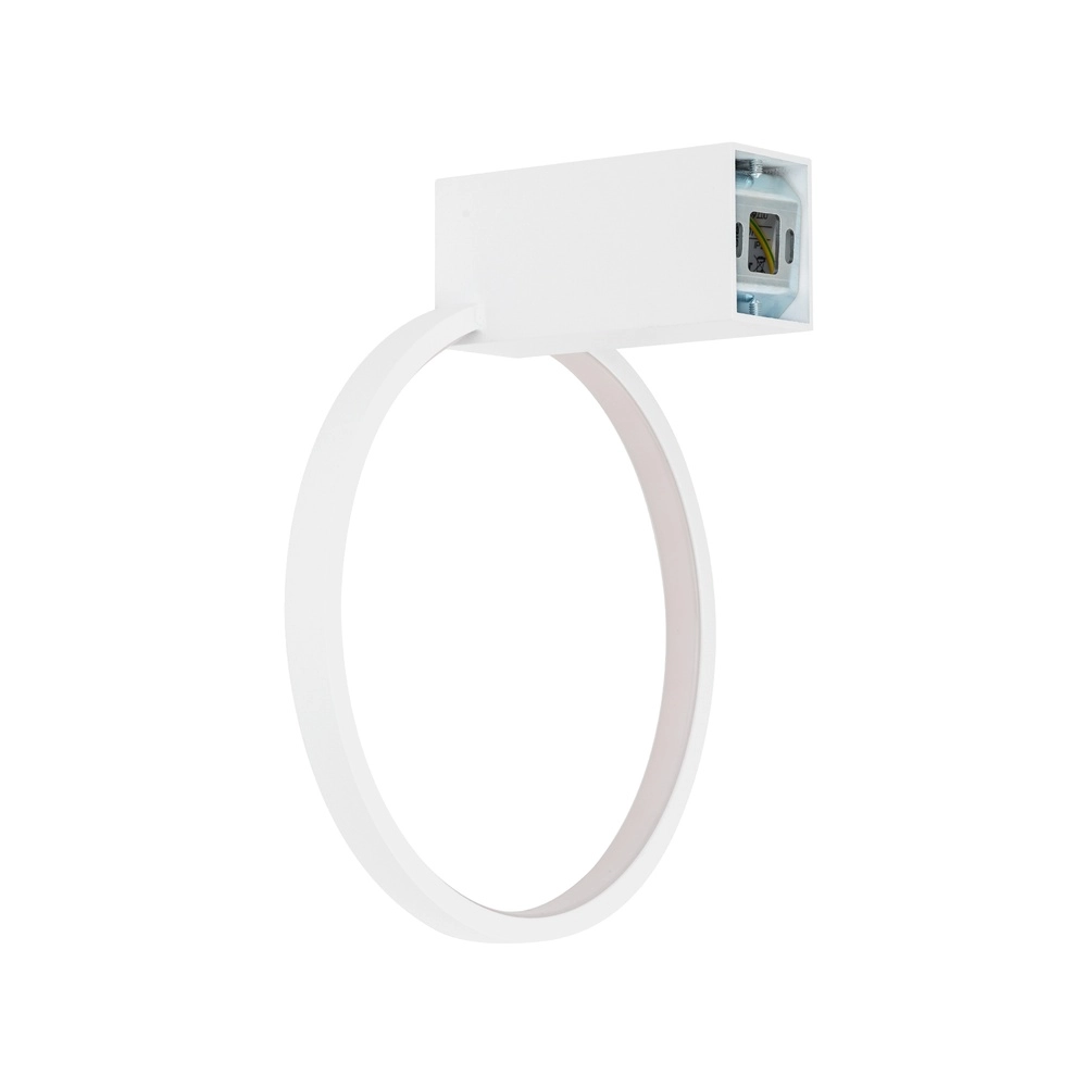 Design-Wandlampe Circolo Led weißer Ø 18 cm Lyora 5903139116015