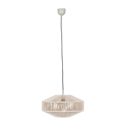 Hängelampe aus Seil Svea Ø 46cm Trio 4017807617252