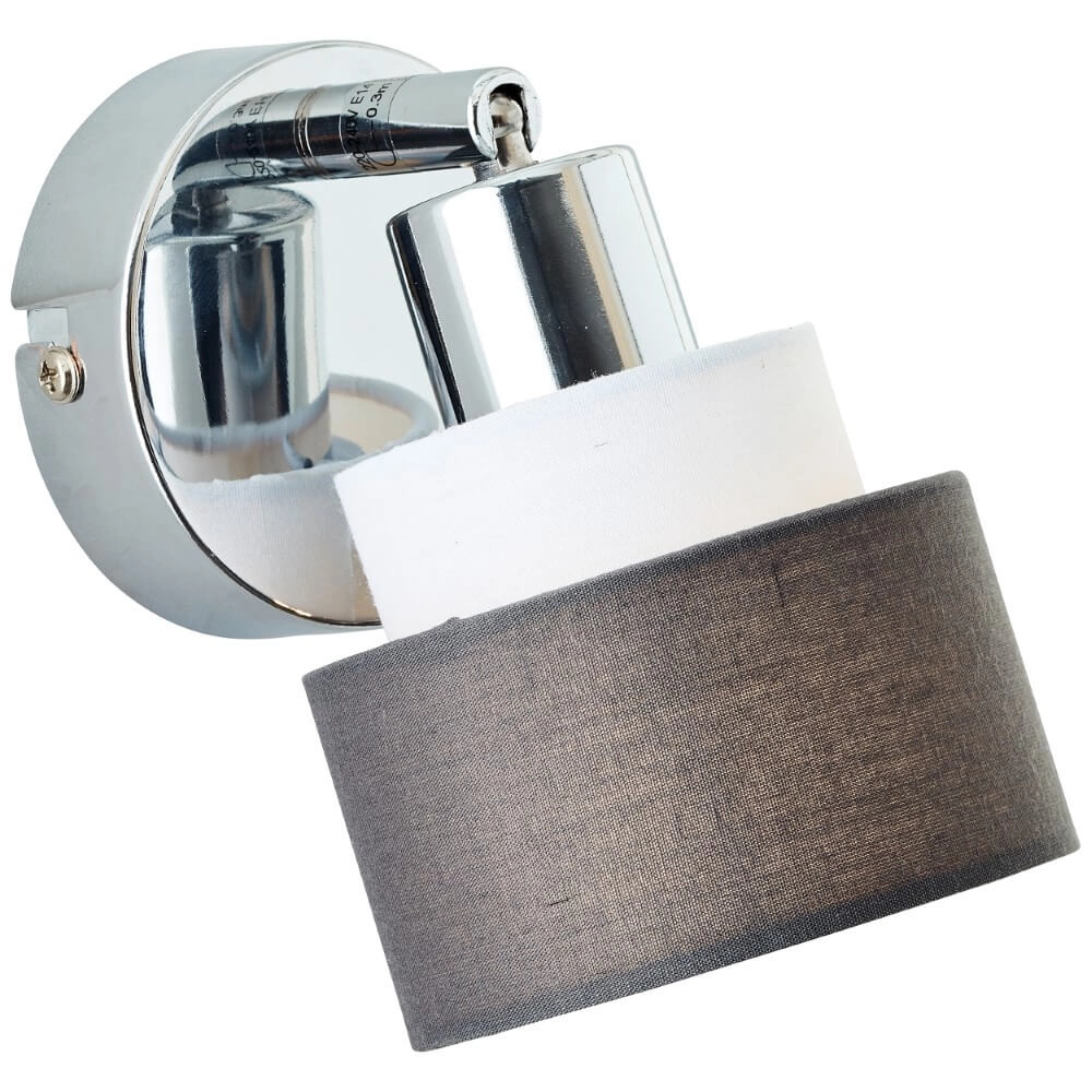 Wandlampe Naples Chrom mit Weiß Brilliant 4004353424168