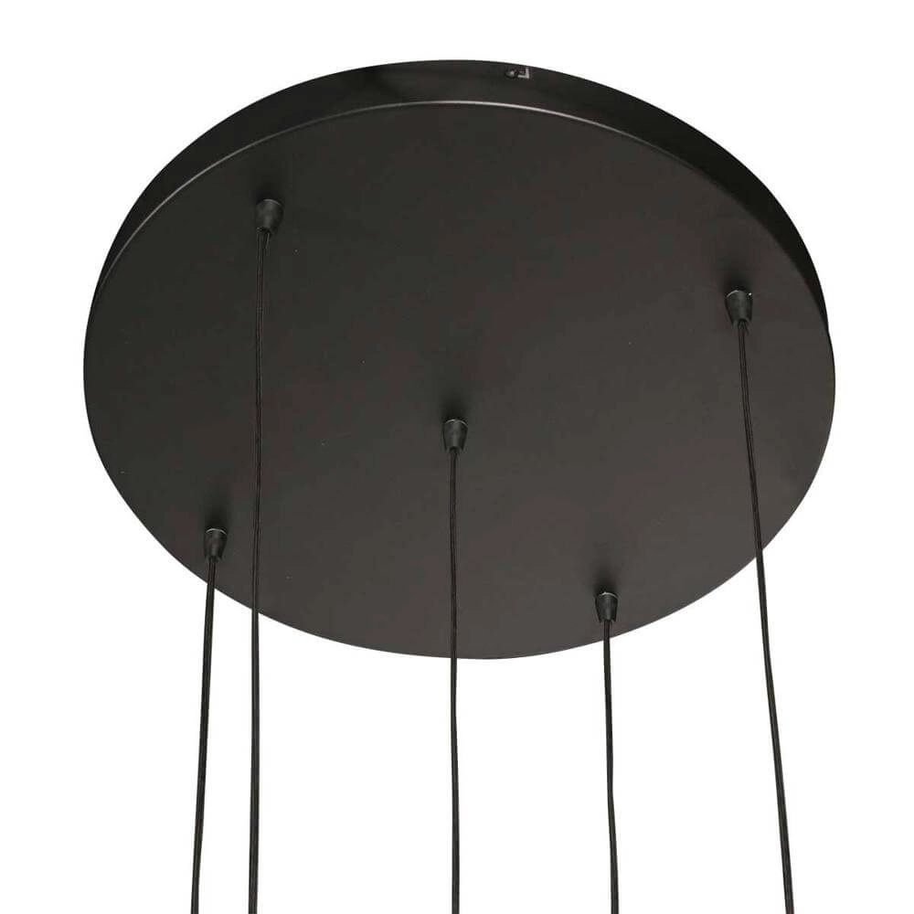 Vide Pendelleuchte Bollique schwarz 5-flammig Steinhauer 8712746177947
