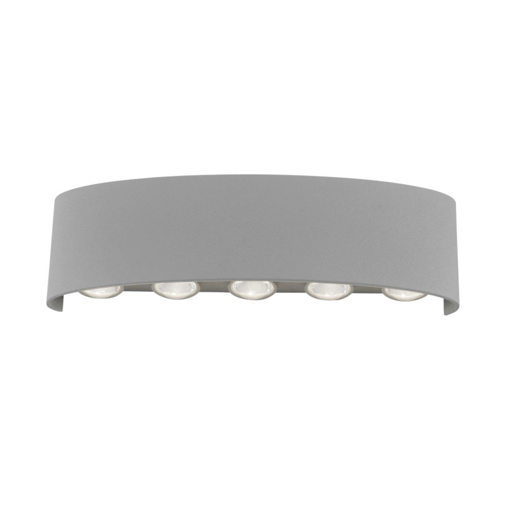 Wandspot Carlo Up - Down 5 - Light Grey