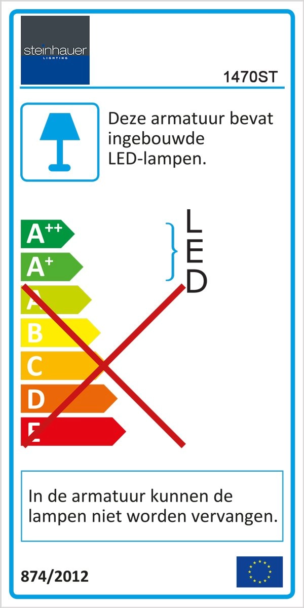 LED Schreibtischlampe Zenith LED - 2200-4000K Steinhauer 8712746117004
