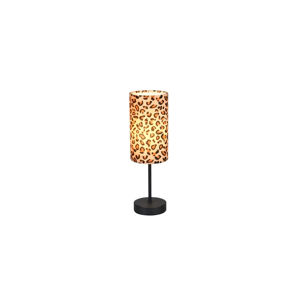 Tischlampe Pardina Leopardendruck Trio 4017807678321