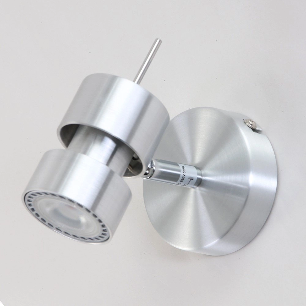 LED-Wandstrahler Natasja Led Metallgrau Steinhauer 8712746111958