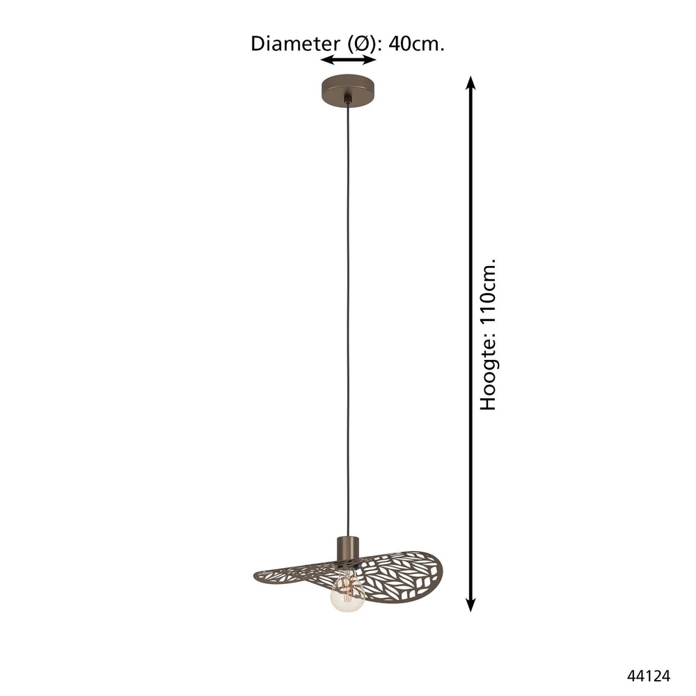 Pendelleuchte Swaby Ø 40cm Eglo 9008606359585