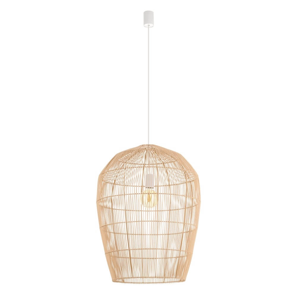 Rattan Pendelleuchte Haiti L Ø 53,5cm