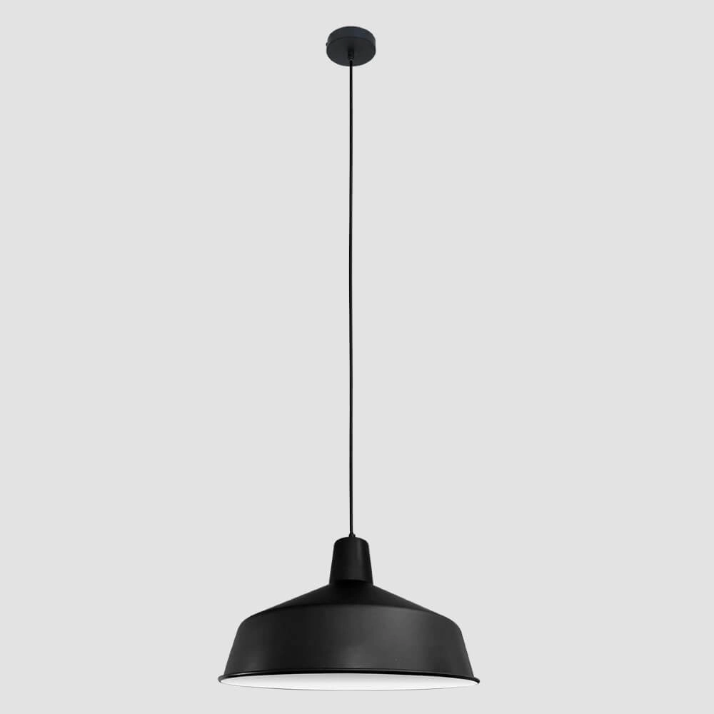 Ländliche Hängelampe Blackmoon Ø 40cm Steinhauer 8712746131000