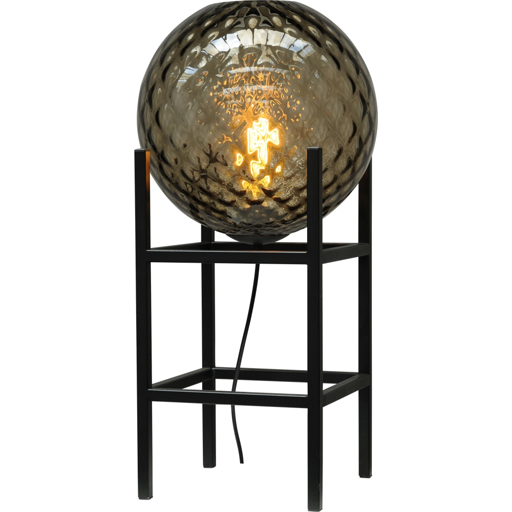Schwarze Tischlampe Baloton