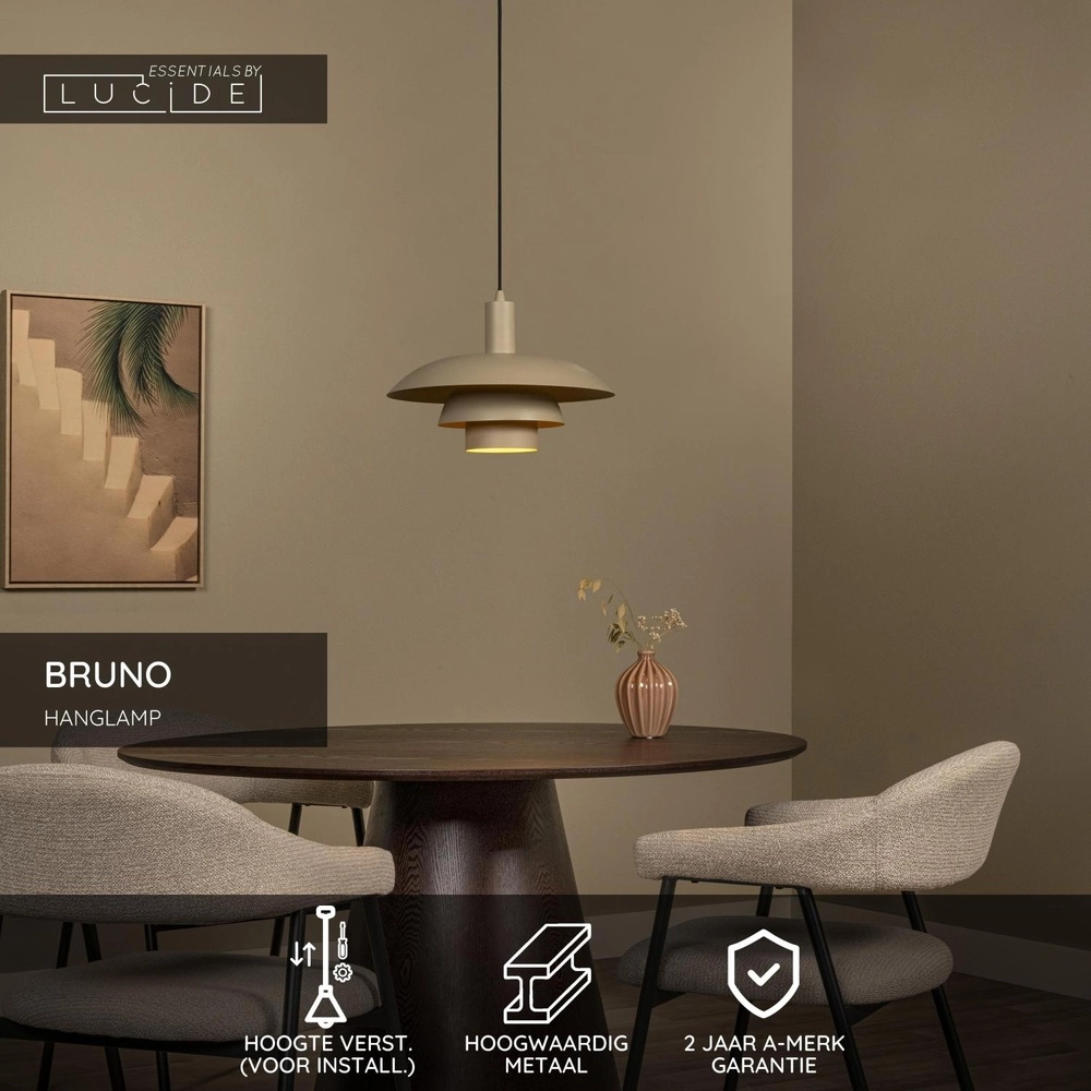 Design-Pendellampe Bruno Sandbraun Lucide 5411212212238