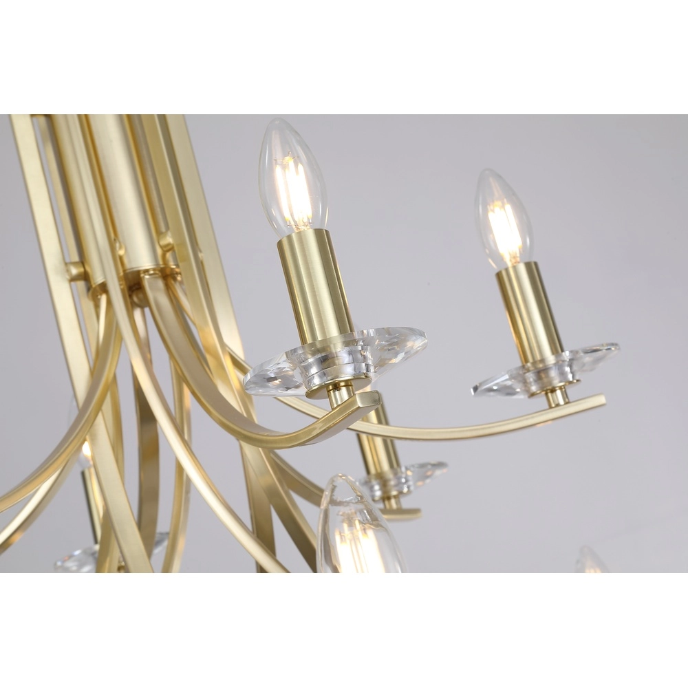 Kronleuchter Ascona 12-flammig Searchlight 5053423303680
