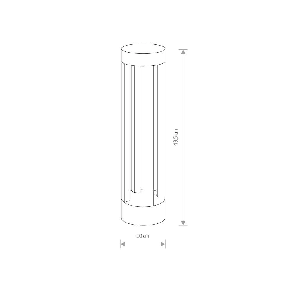 Designerlampe Tepic Led Schwarz Lyora 5903139950893