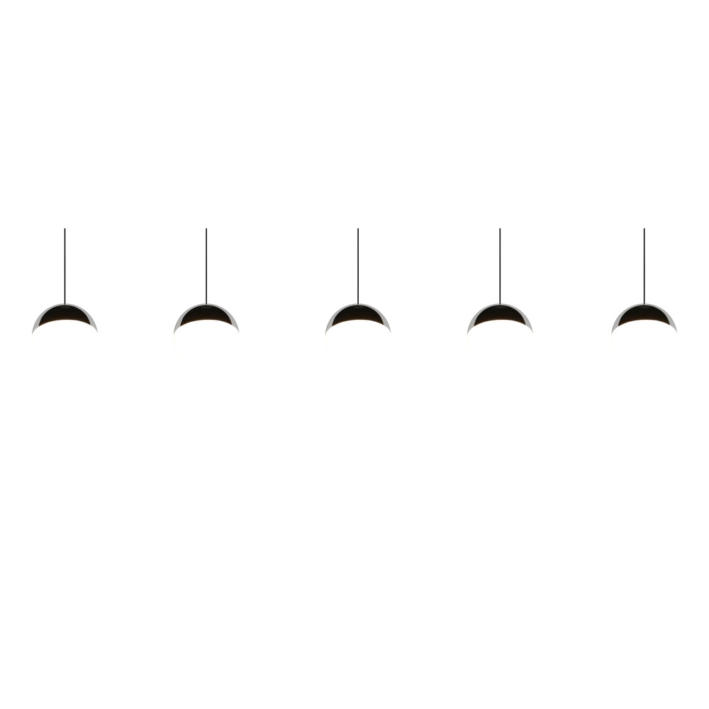 5-Licht Pendellampe Senta Chrom Trio 4017807685855