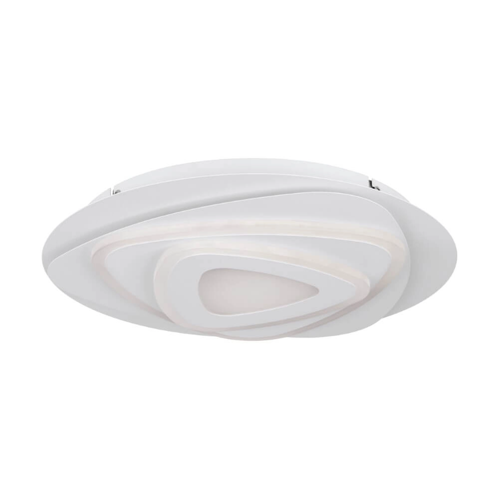 Weiße LED-Deckenleuchte Palagiano Ø 38cm