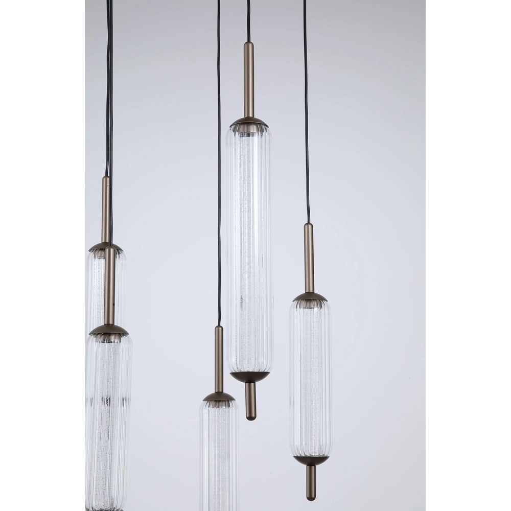 Einzigartige Pendelleuchte Cattail 5-flammiges Bubble-Glas Searchlight 5053423301259