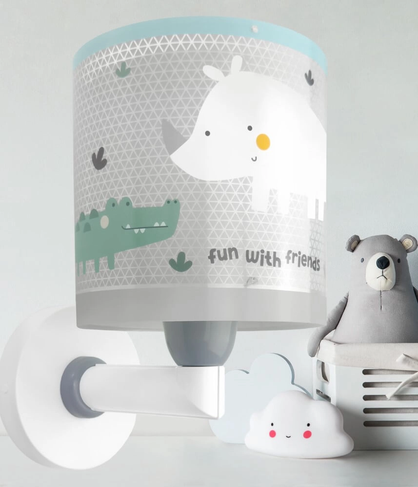 Wand-Nachtlicht Rhino & Croco Dalber 8420406606293