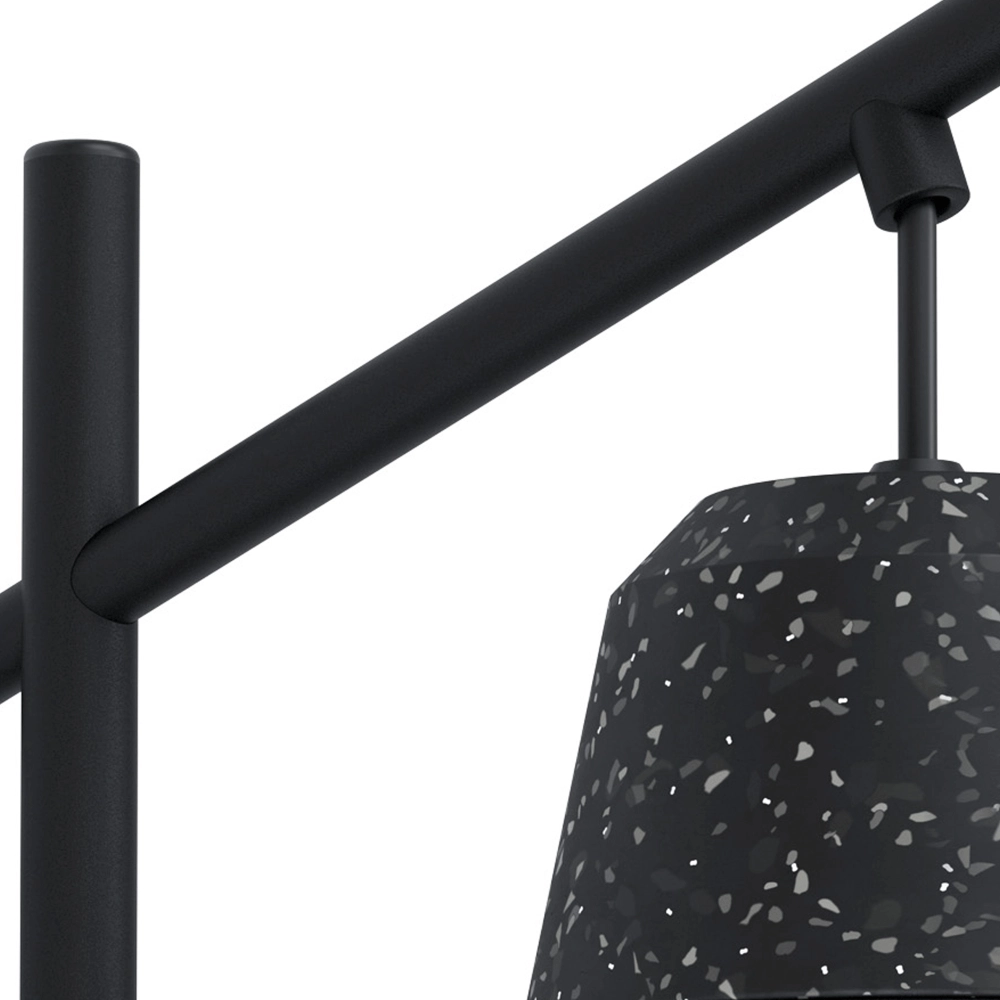 Schwarze Wandlampe Canterras Eglo 9002759995461