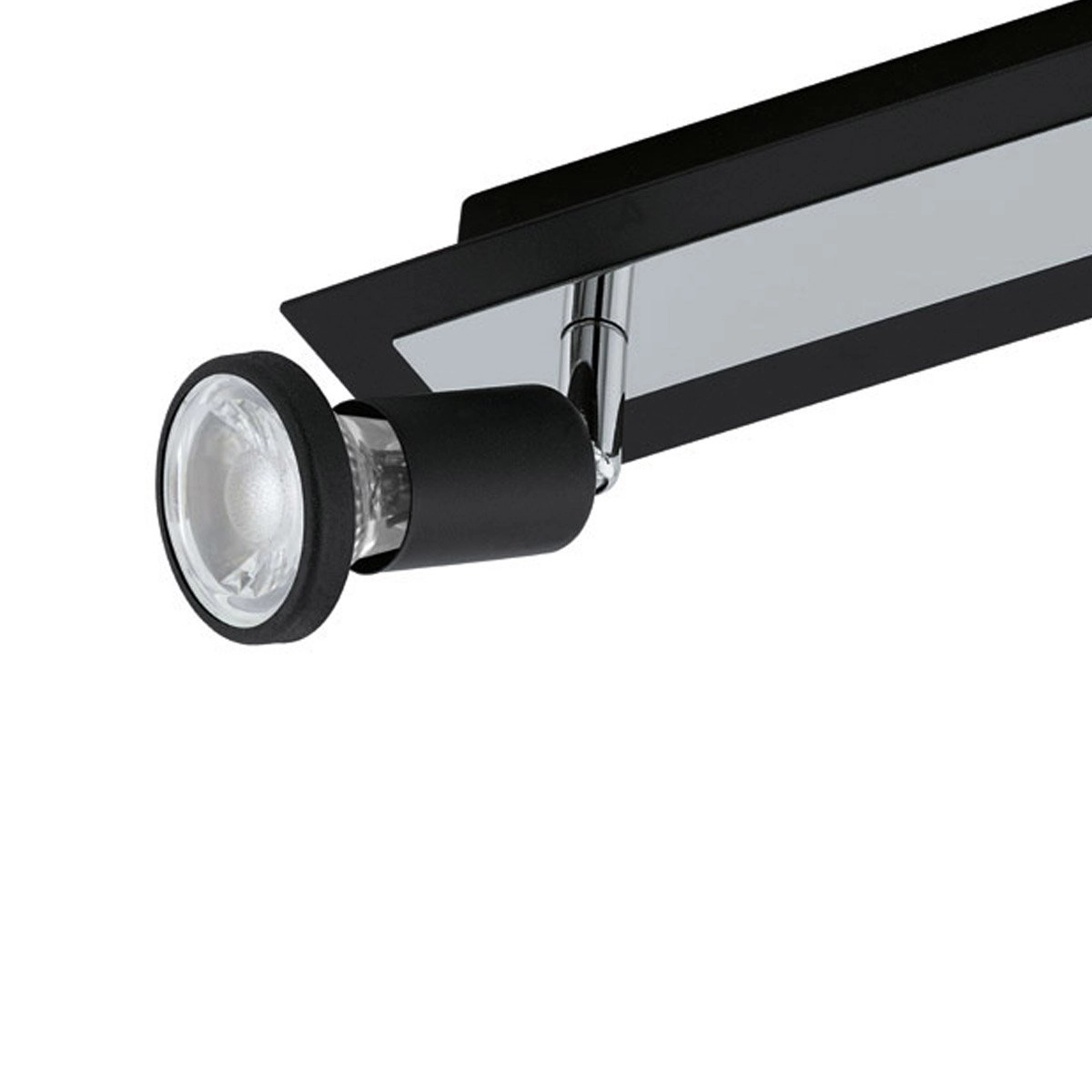 LED-Spot Sarria 2-flammig schwarz Eglo 9002759949648