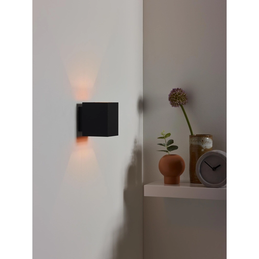 Wandlampe Xera 8 cm schwarz Lucide 5411212233660