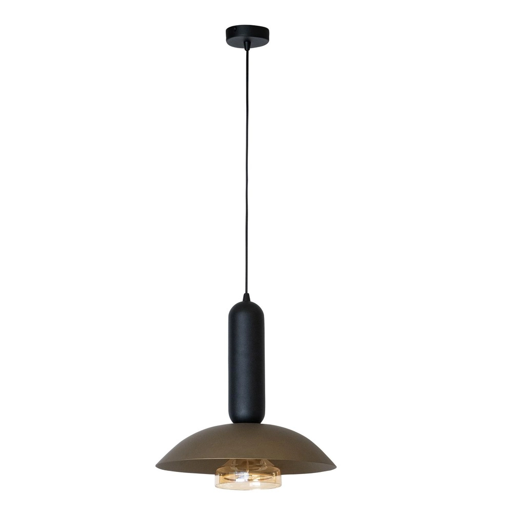 Pendellampe Grantham Kaffeebraun