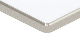 Quadratische Deckenleuchte Fueva 5 21 cm Edelstahl Eglo 9002759992415