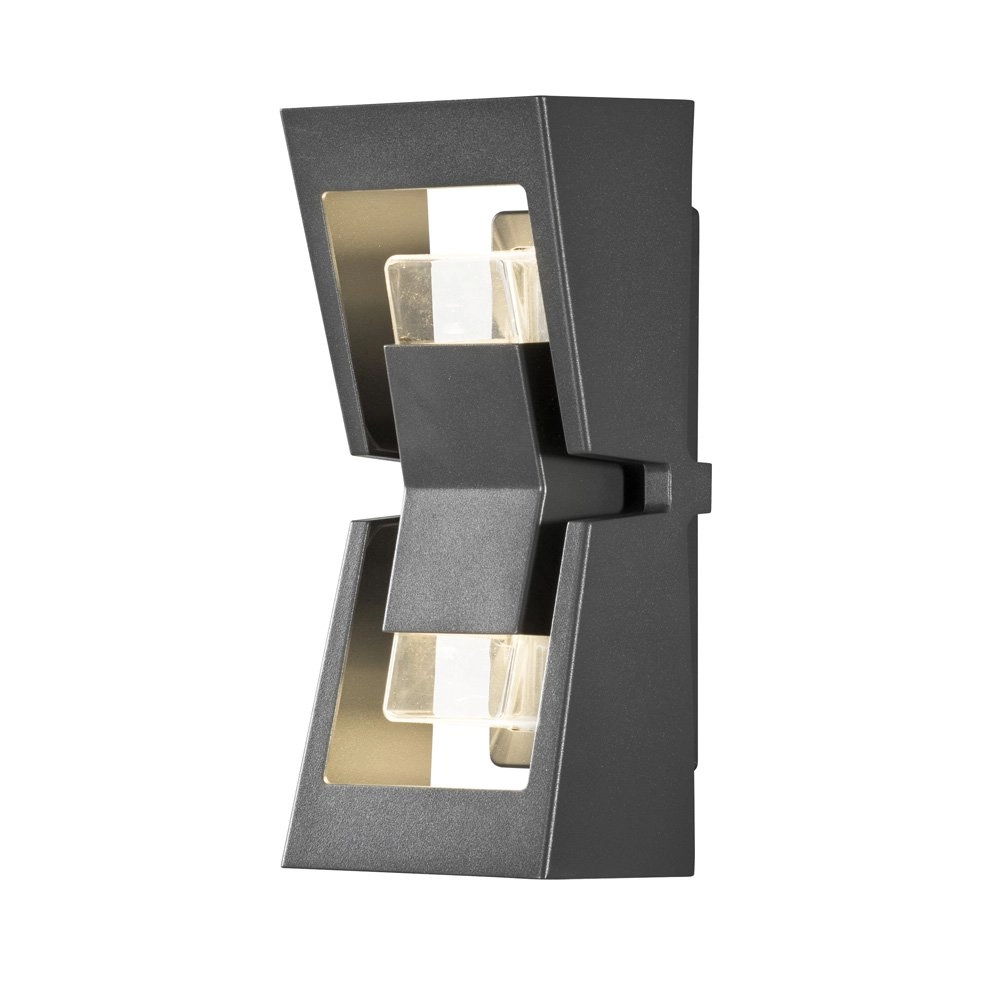 LED-Wandleuchte Potenza 2-Licht-Anthrazit