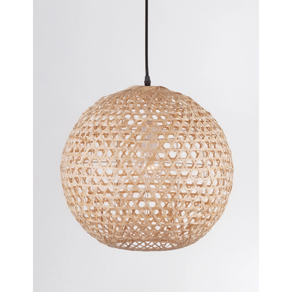 Pendelleuchte Melody Rattankugel Ø 40cm