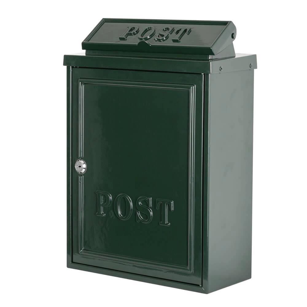 Grüner Briefkasten Postbox B6