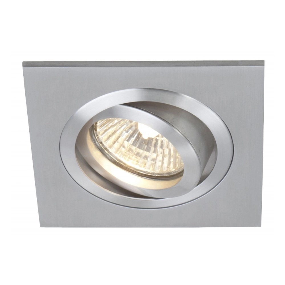 Einbaustrahler Vespo Square 10 cm metallic-grau