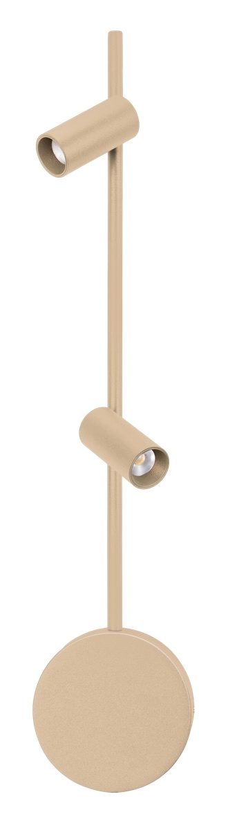 LED-Wandleselampe Minora 2x LED – Sand