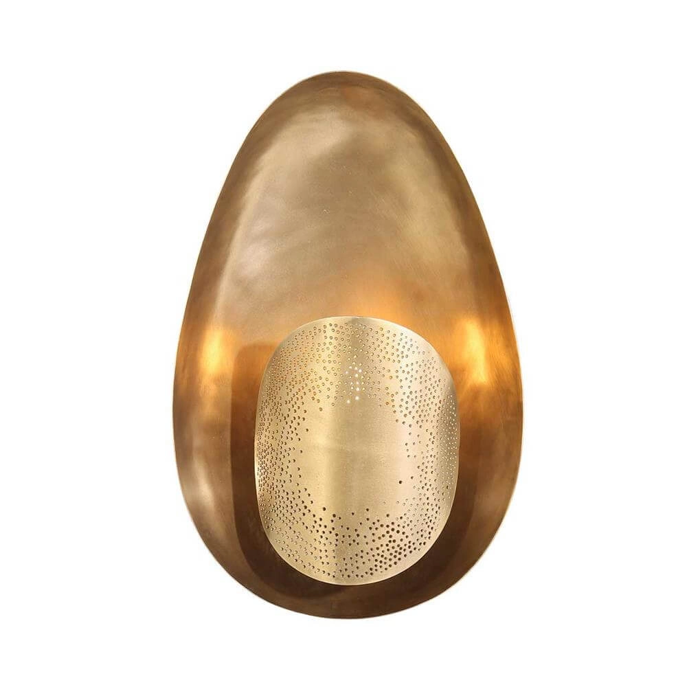 Ovale Wandleuchte Brass Bronze Steinhauer 8712746171655