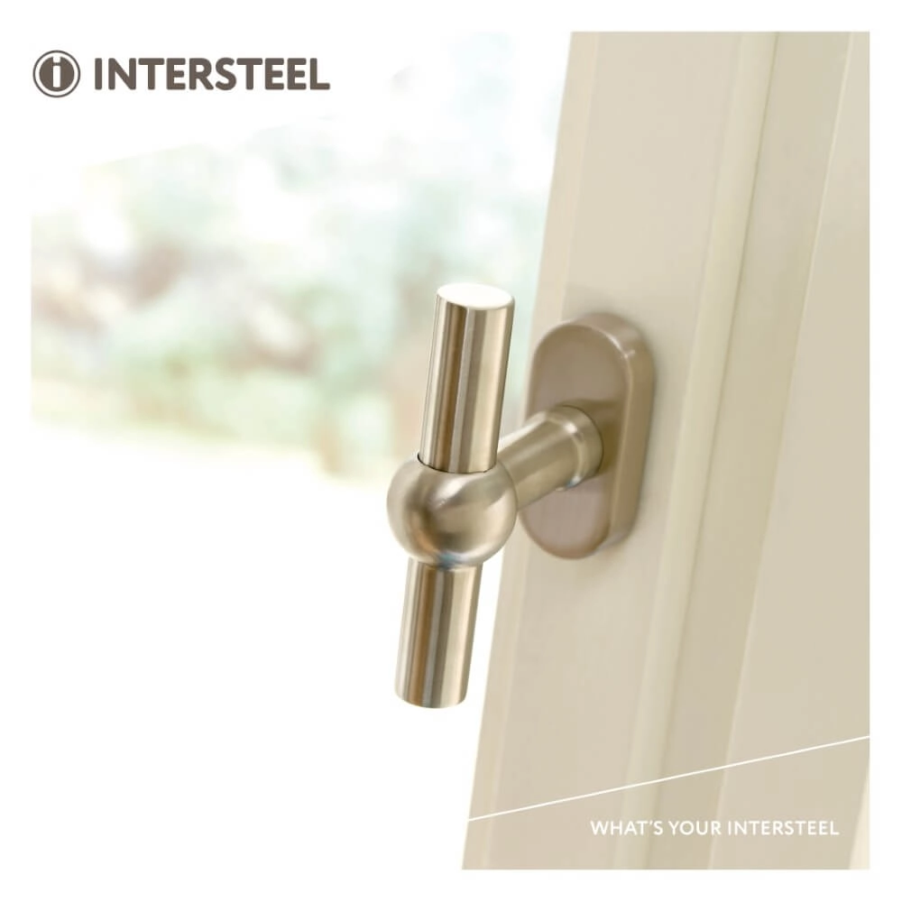 Fenstergriff T-Form Ventra Edelstahl Intersteel 8714186112632
