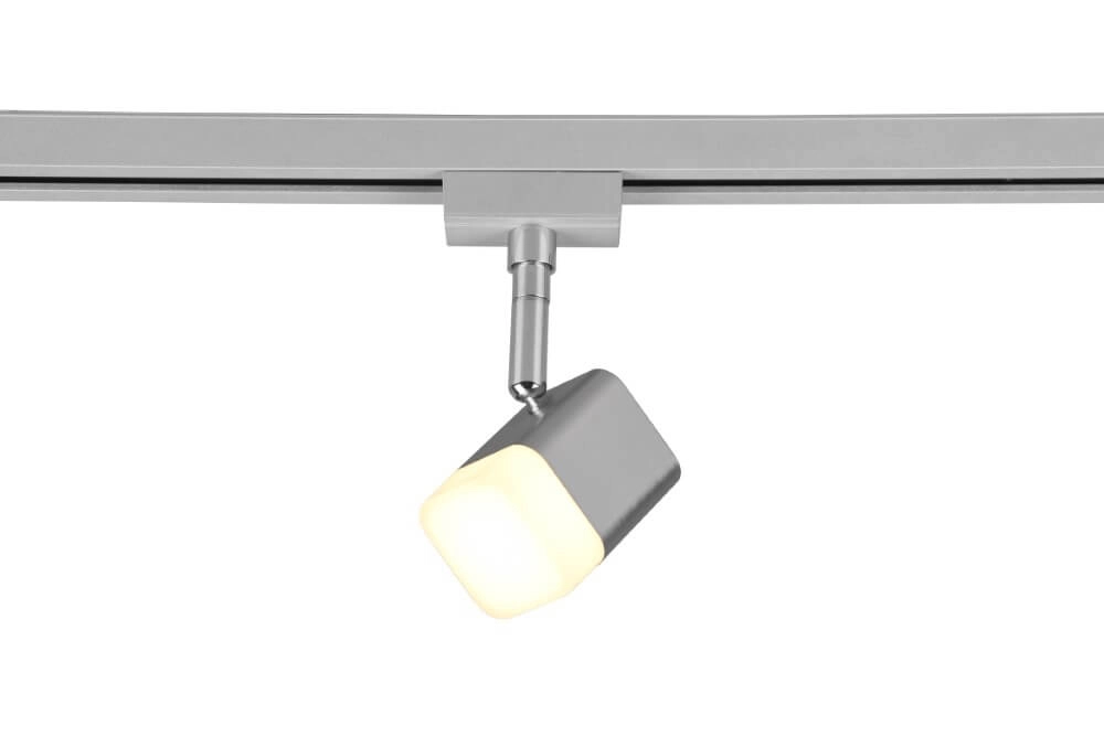 Schienenlampe Roubaix grau Trio 4017807505894