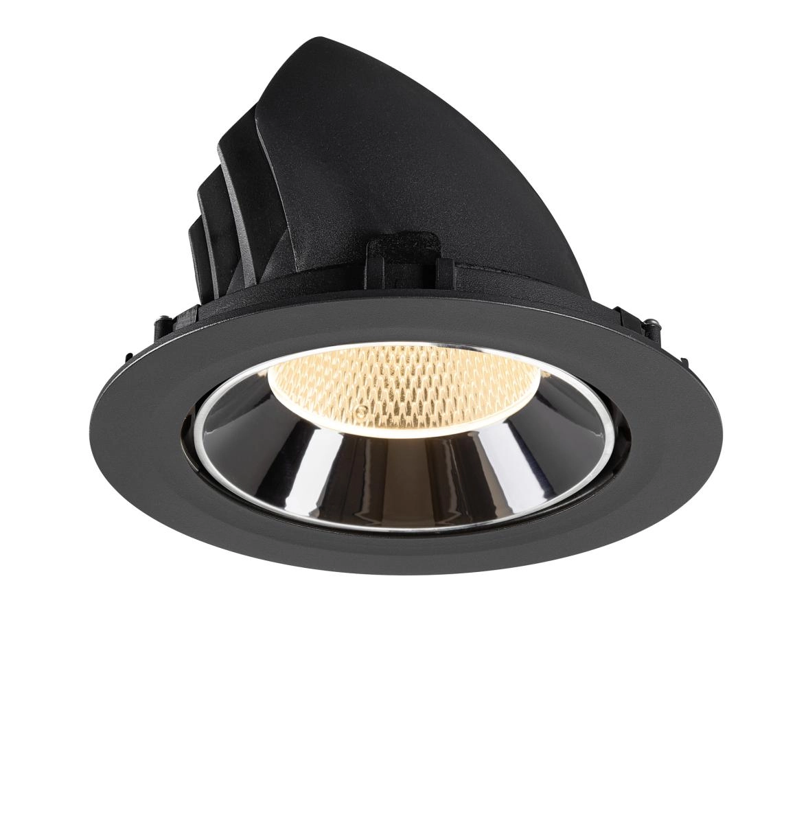 Einbau-Strahler Numinos Gimble XL Schwarz/Chrom 2700K - 20gr SLV 4024163308885