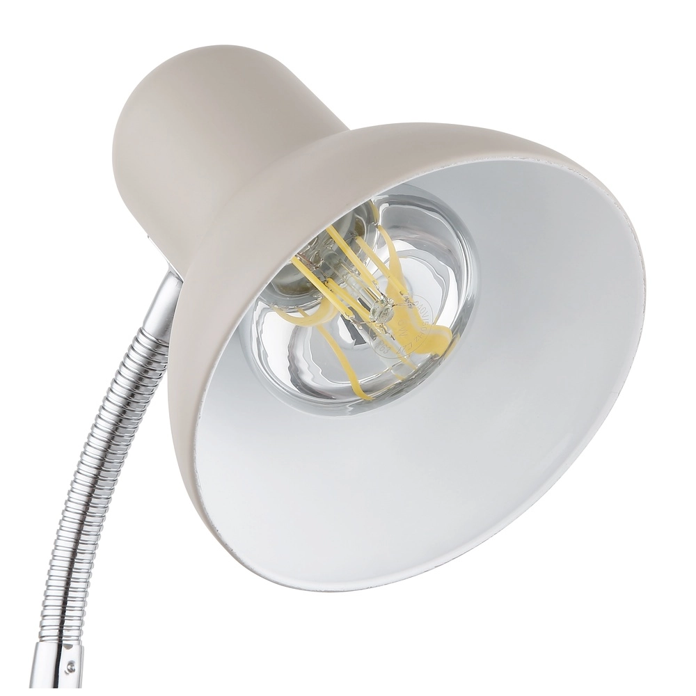 Schreibtischlampe Basic sandbraun Globo 9007371586011