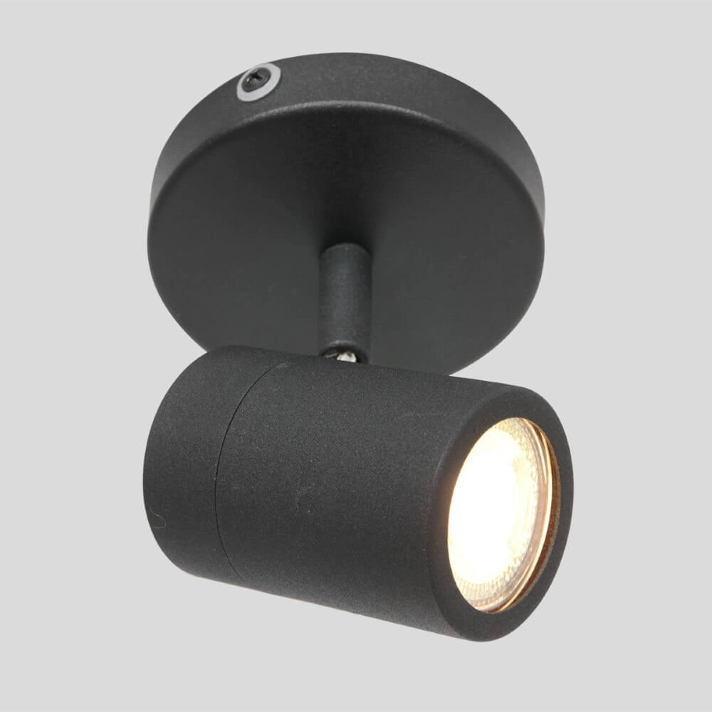 Badezimmerplatz Upround LED Schwarz Steinhauer 8712746133479
