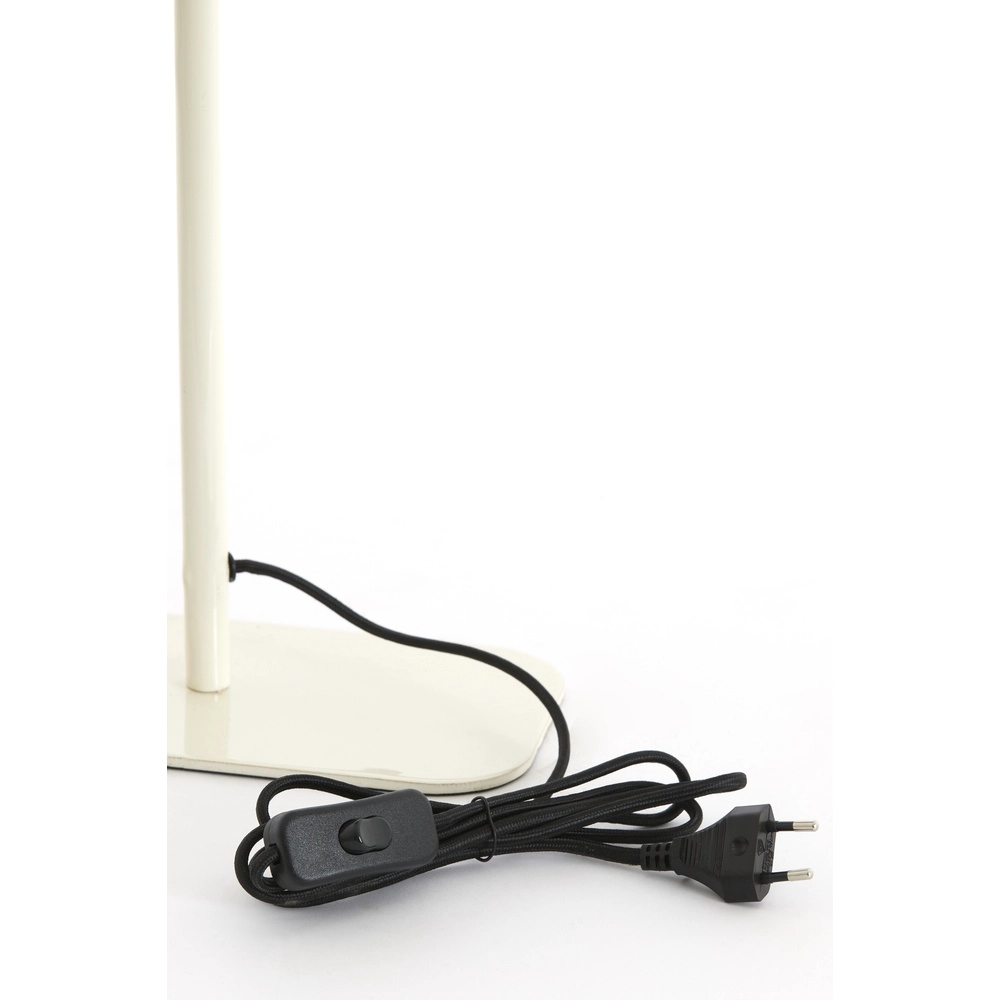 Nachttischlampe Elenie 25x13 cm – Glanzcreme Light & Living 8717807818845
