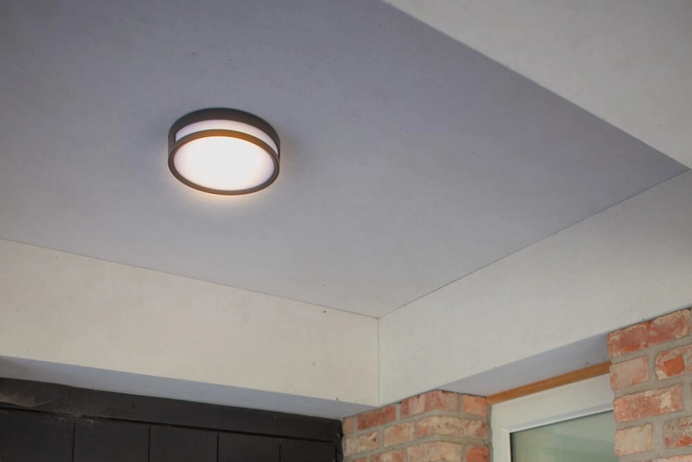 Runde Wandleuchte Rola anthrazitfarbenes LED-Panel Lutec 6939412049960
