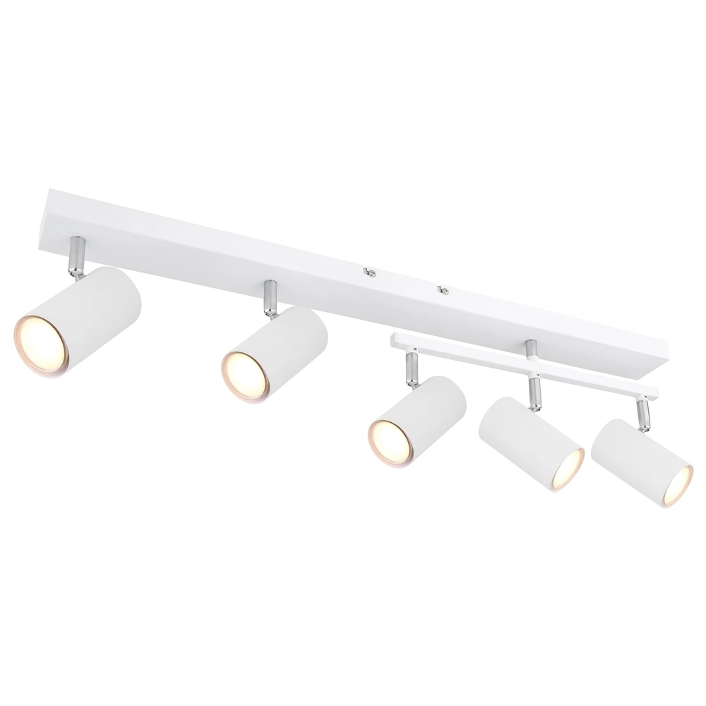 Deckenlampe 5-Leuchten Robby Weiß