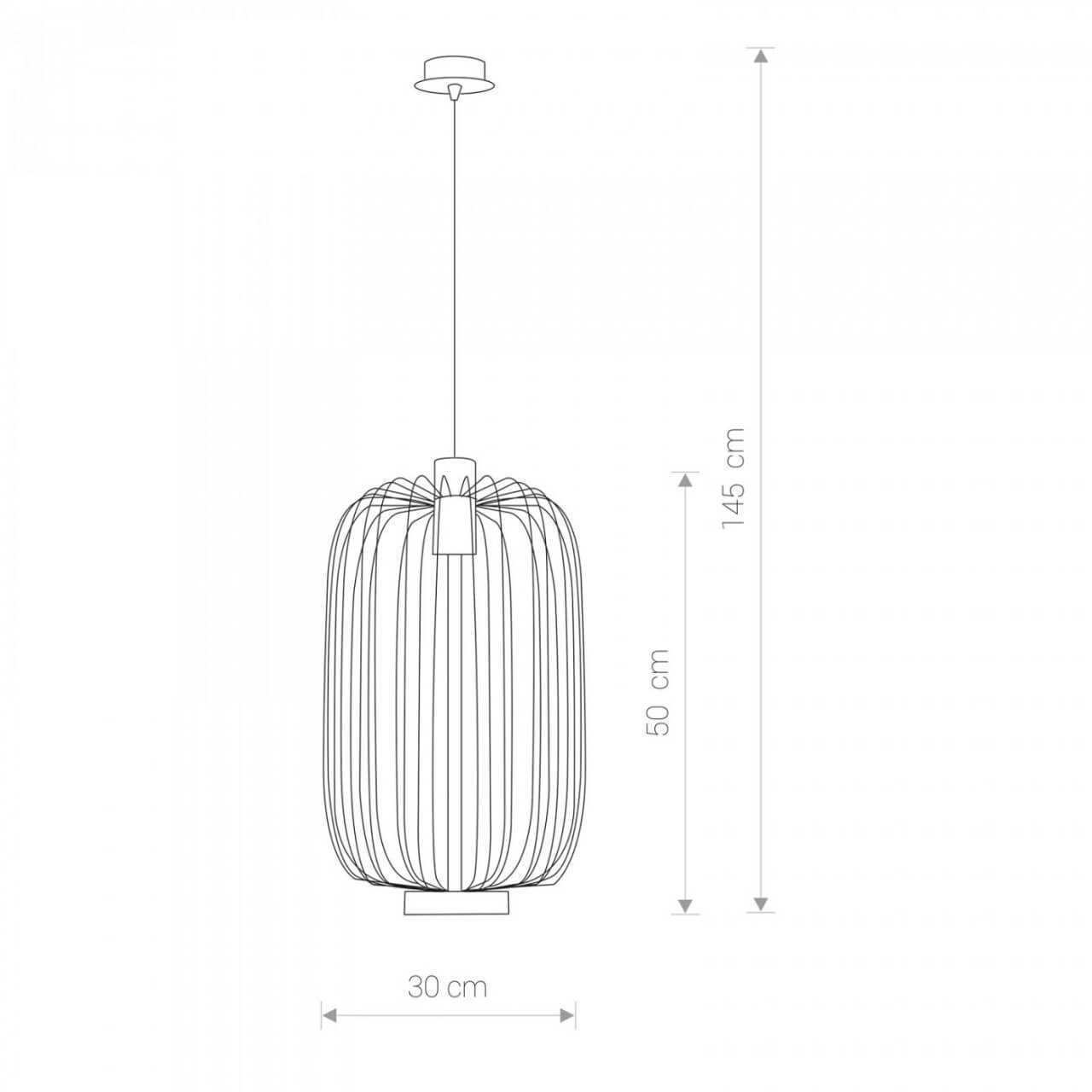 Draht Pendelleuchte Cage Ø 30cm Lyora 5903139684491