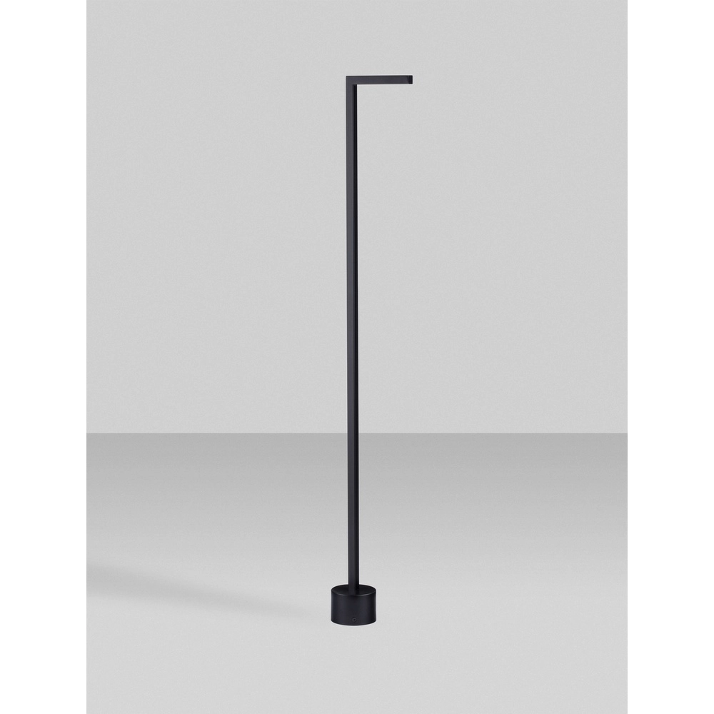 Schlanke Gartenleuchte Pipe Schwarz 94.5cn Lyora 5212017465528