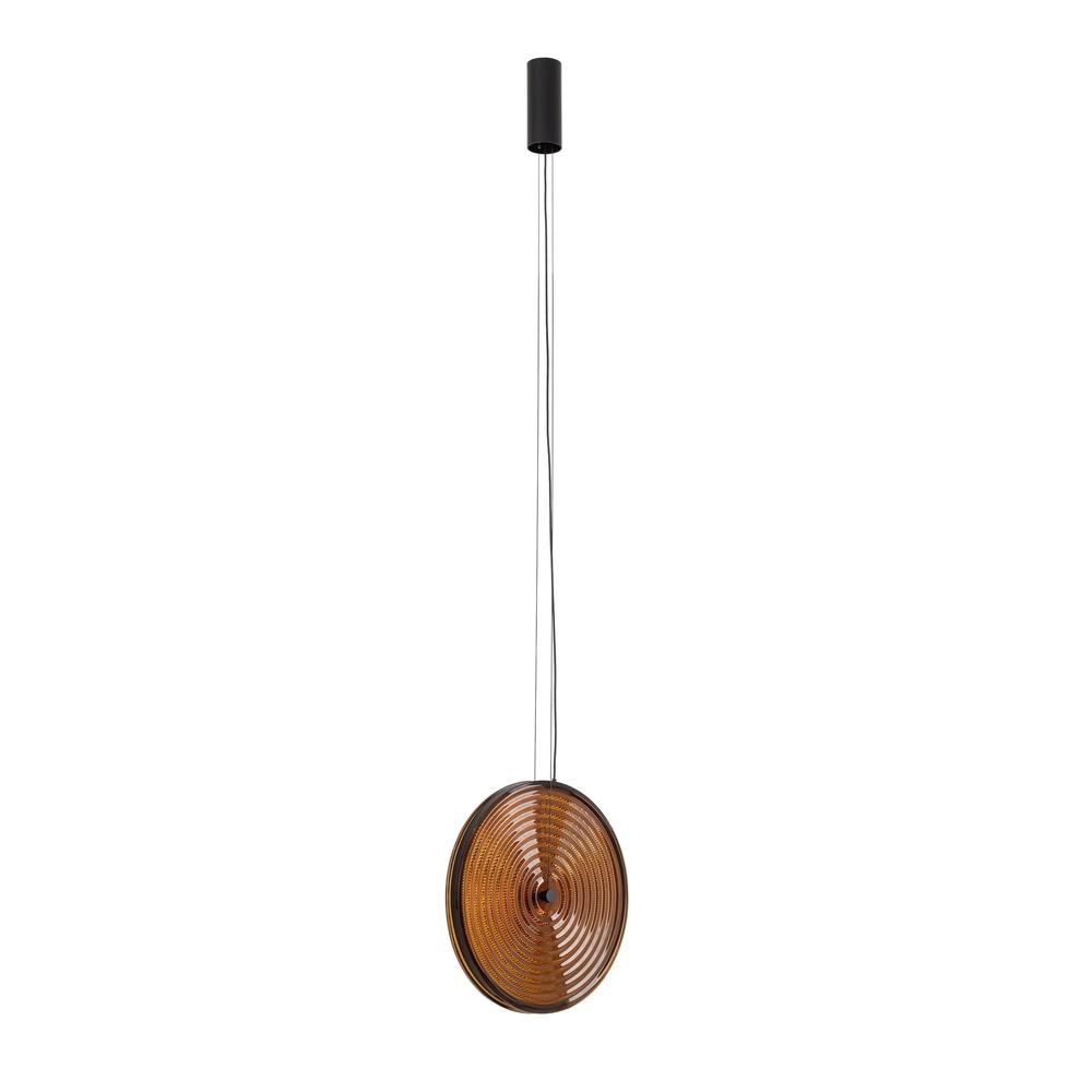 Design-Pendellampe Aura Led Bernsteinglas Lyora 5903139122337