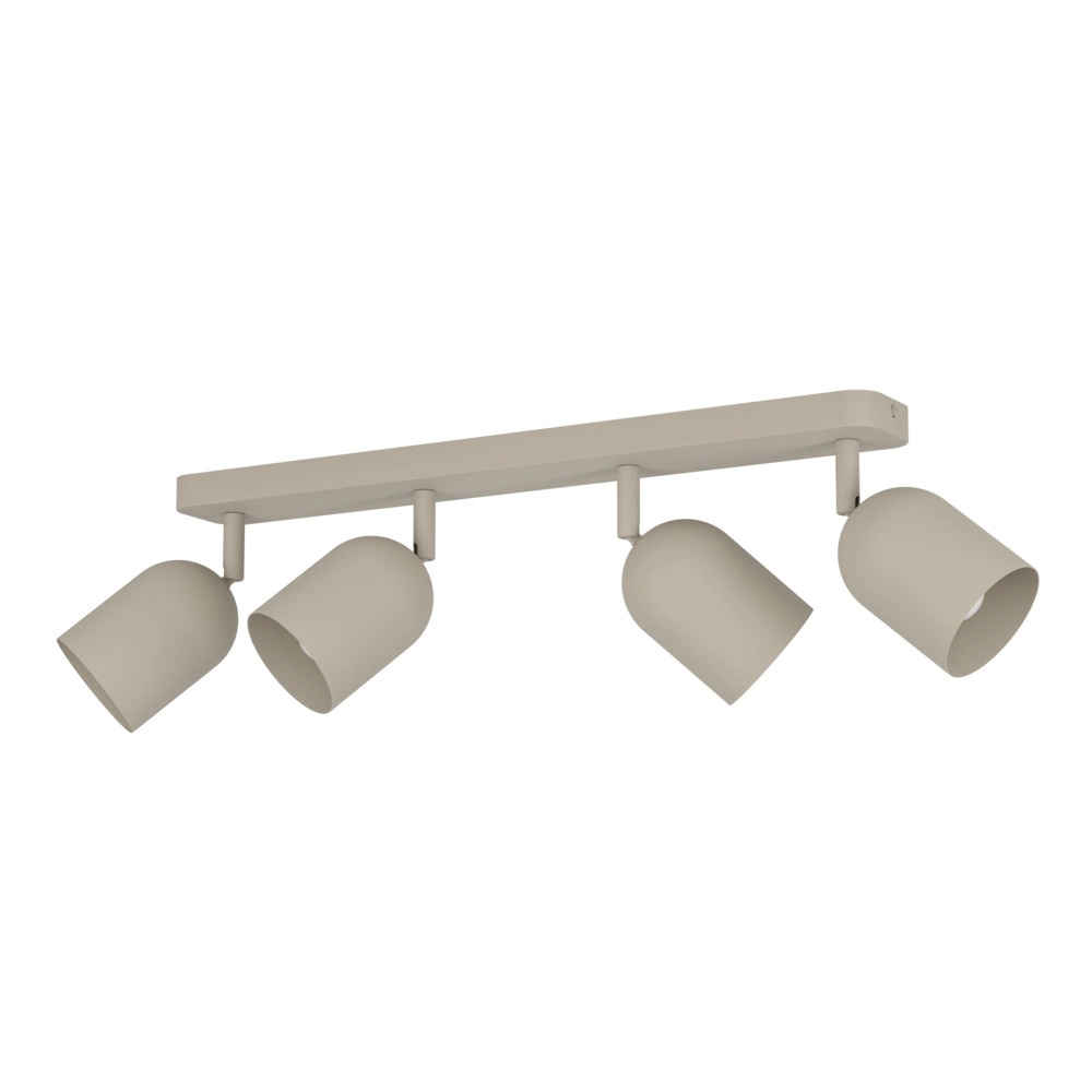 Design-Deckenstrahler Tilston 4-hell sandbraun