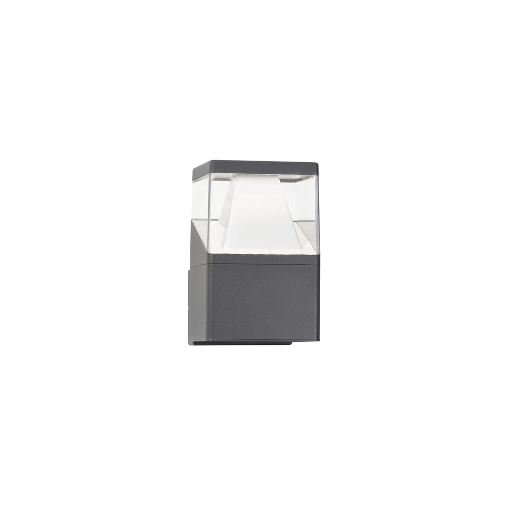 Wandleuchte Lock grau