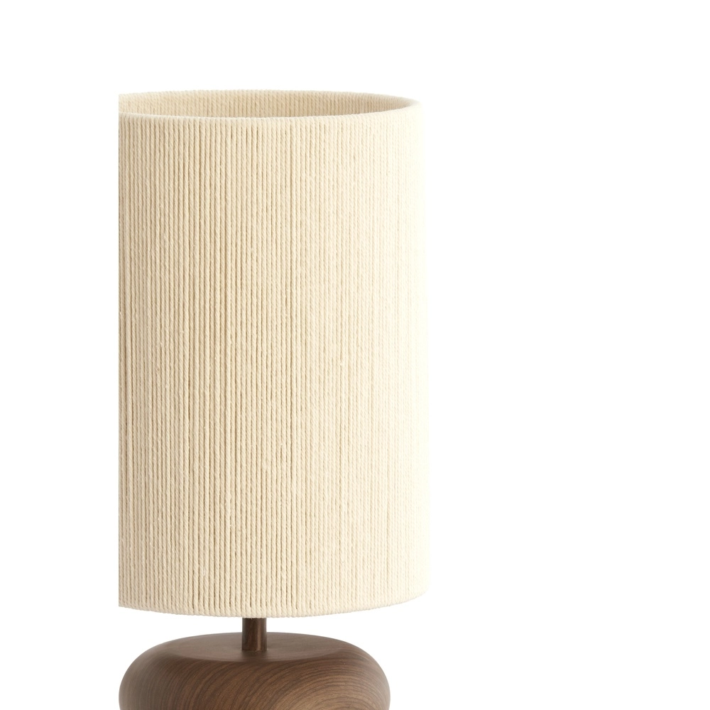 Tischlampe Danialo 50,5 cm – dunkles Holz Light & Living 8717807815202