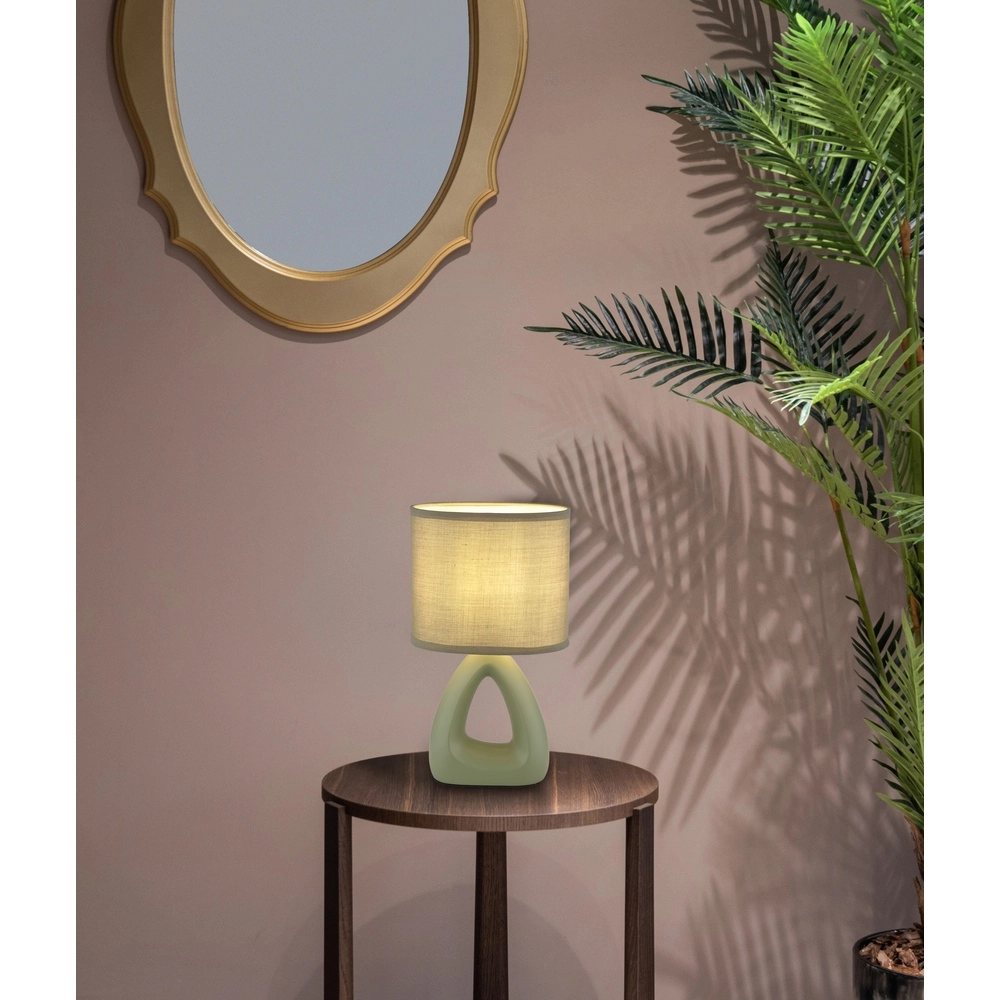 Design-Tischlampe Triangle Grün Globo 9007371481514