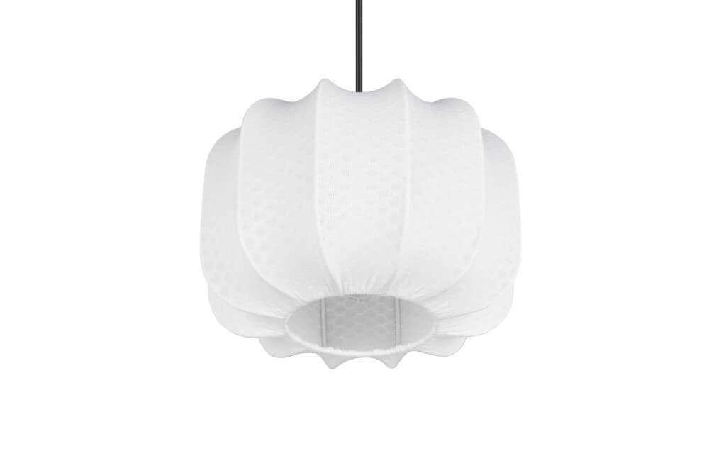 Weiße Design-Pendelleuchte Madleine Ø 25cm Trio 4017807637465