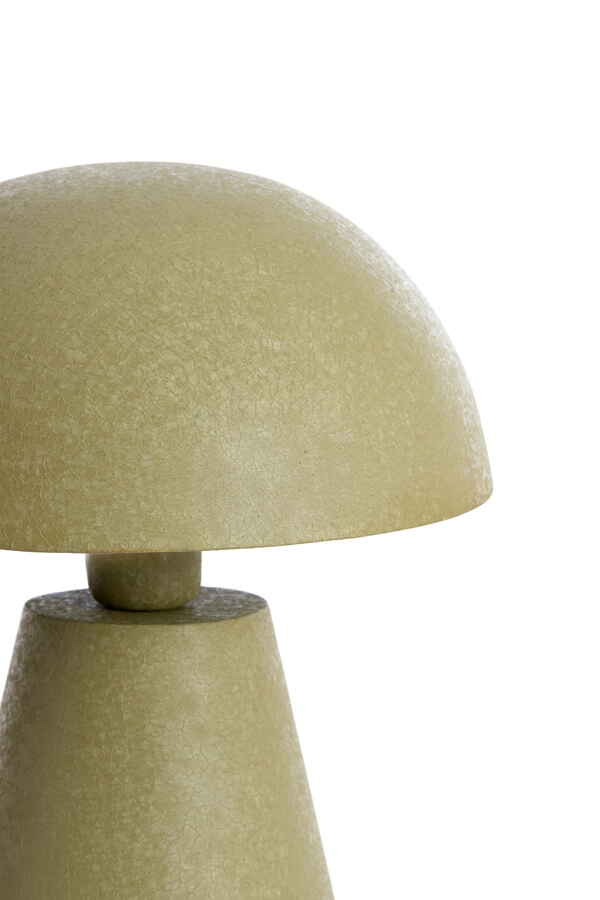 Design-Tischleuchte Surrina grün Ø 26cm Light & Living 8717807741006