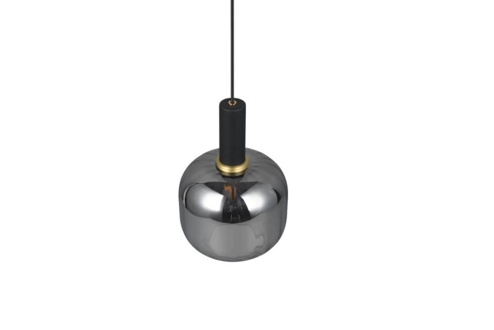 Pendeln Diva Ø 20cm - Rauchglas Trio 4017807614558