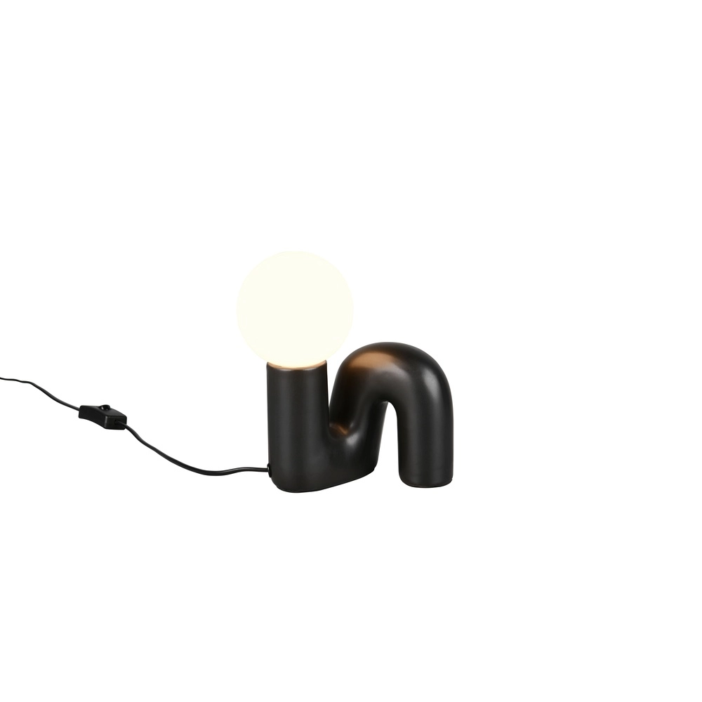Tischlampe Quinn Schwarz Trio 4017807682274