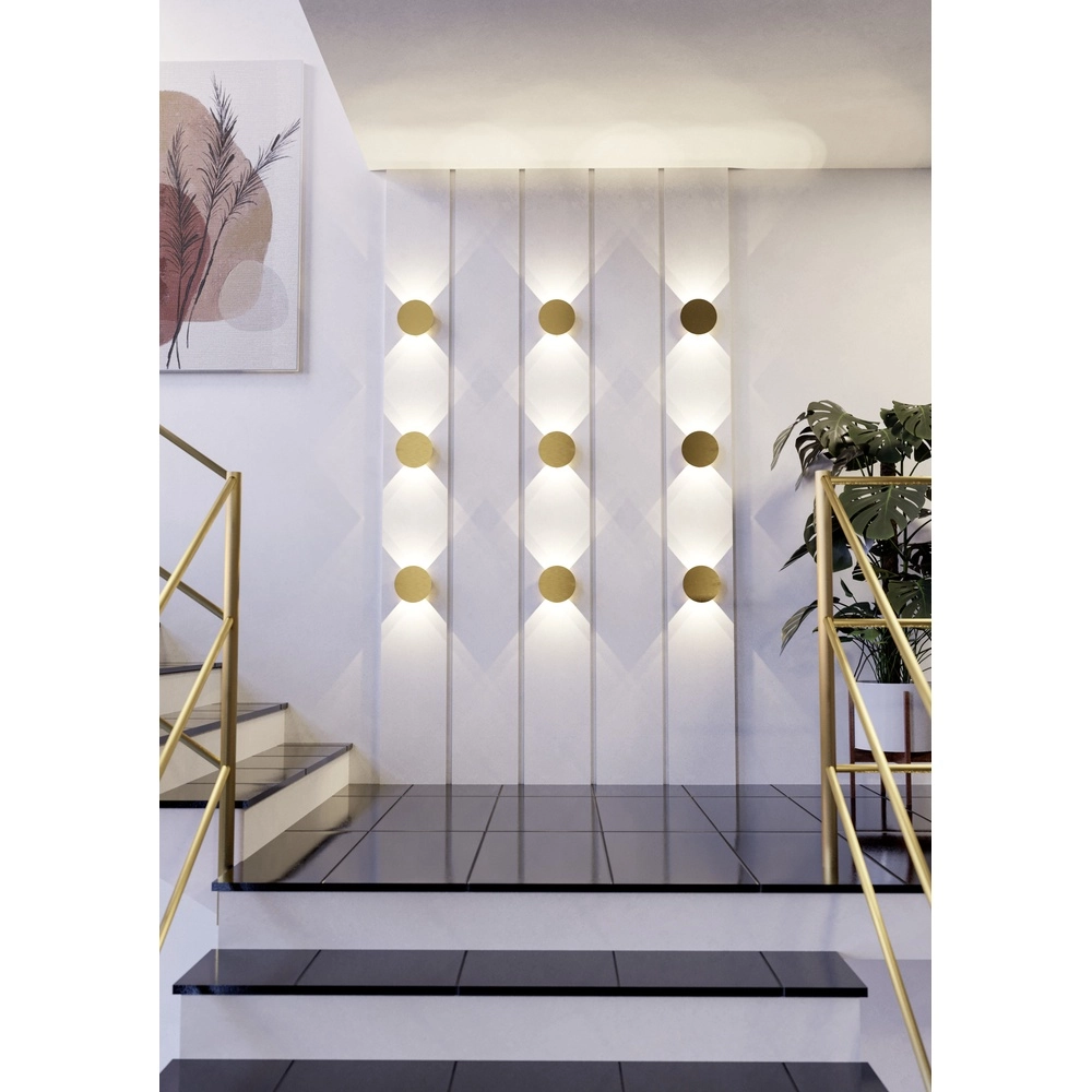 Elegante Wandlampe Talamello Ø 15cm - Gold - LED Eglo 9008606316489